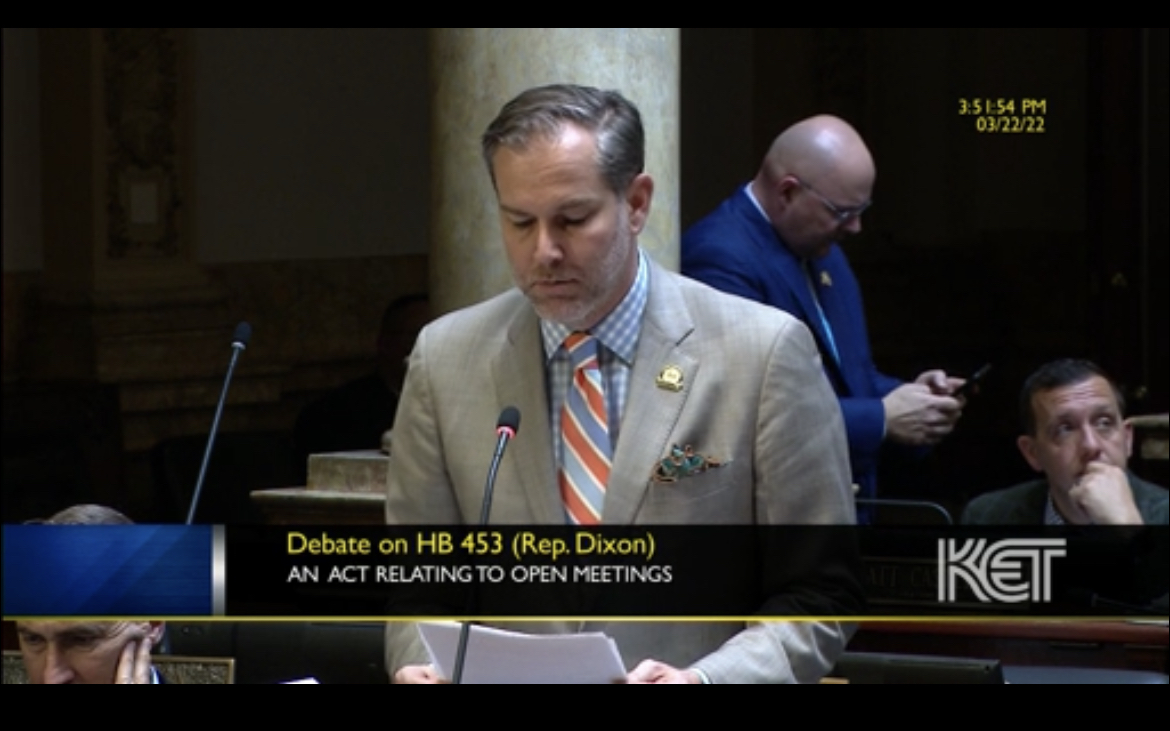 Senator Max Wise carries HB 453 in the Senate 