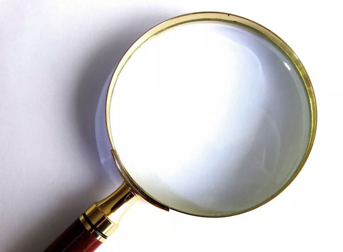 Screenshot of a magnifying glass