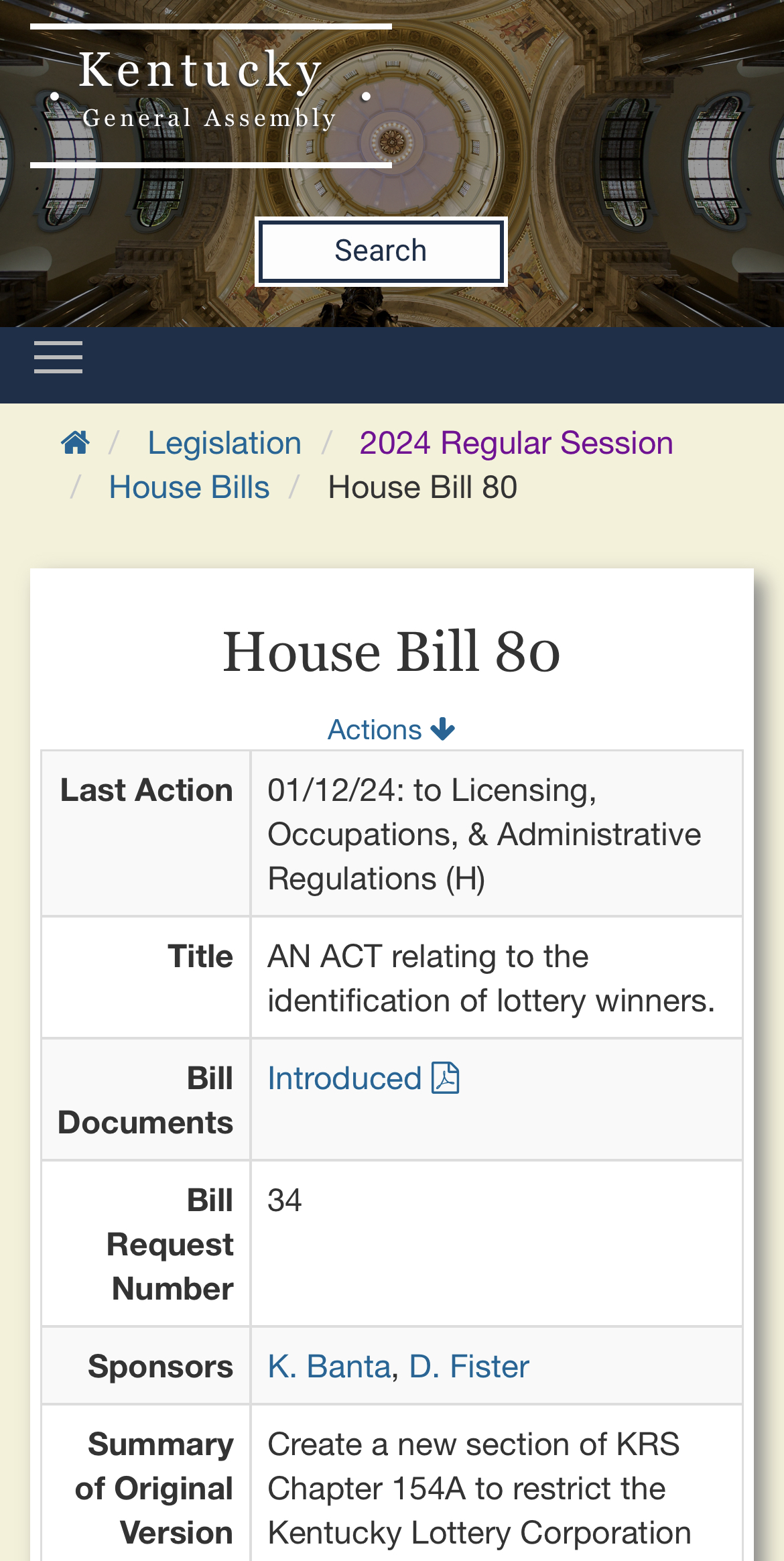 LRC Bill summary 