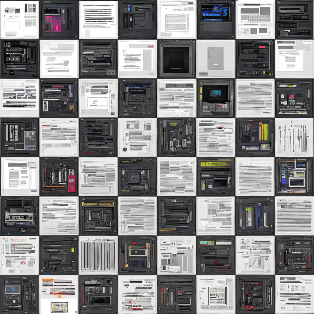 AI (SD) - Illusion Diffusion HQ, "Digital files"