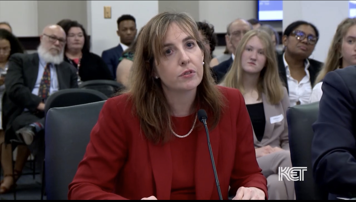 APA Allison Ball testified before an interim legislative committee