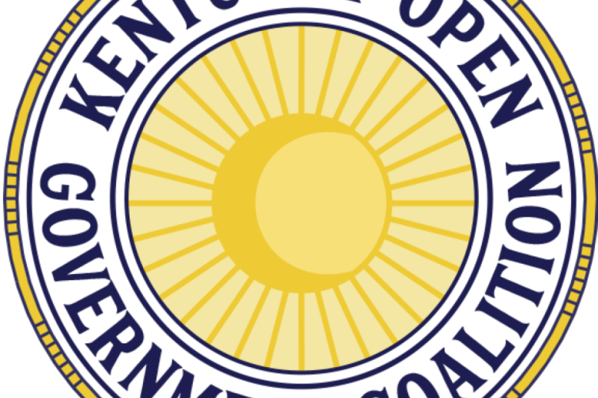 Logo of the Kentucky Open Government Coalition, https://kyopengov.org