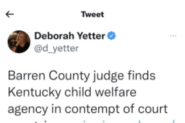 CJ reporter Debby Yetter tweet