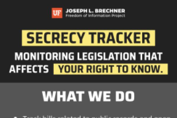 Brechner Centers’ Secrecy Tracker